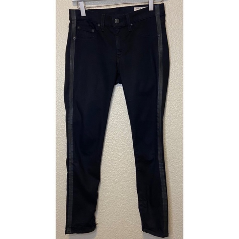Rag & Bone‎ Black  Zipper Capri Jeans Size 27